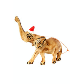 Elephant: African Christmas Ornament - Santa's Little Helper Series