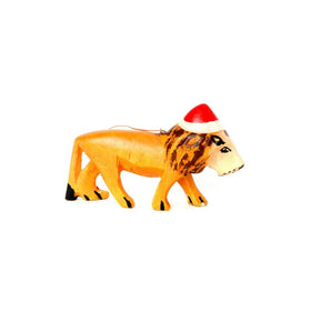 Lion: African Christmas Ornament - Santa's Little Helper Series