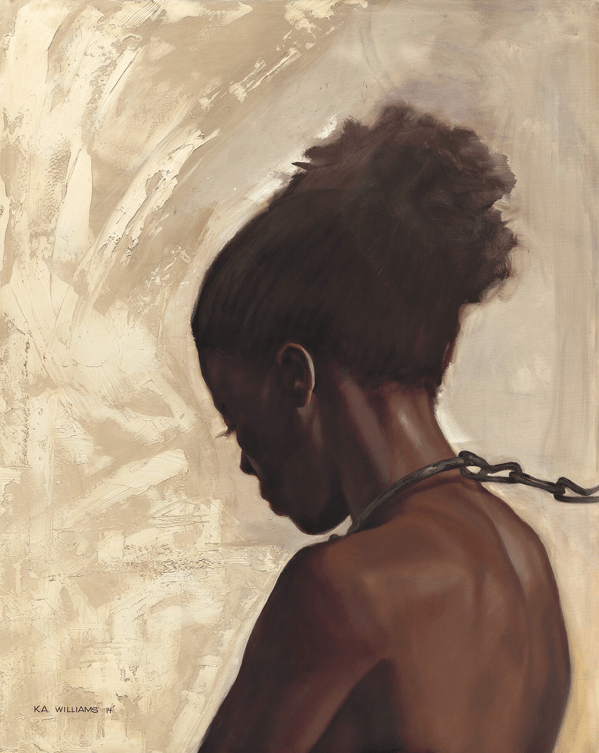 Black Art Paintings By Wak