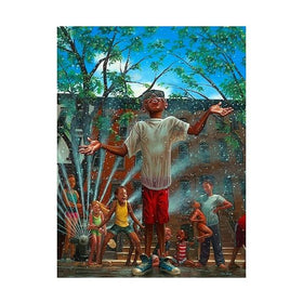 Summertime in the City by Kadir Nelson (New Yorker Magazine)