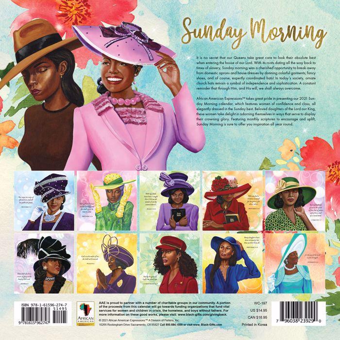 Sunday Morning: Women of the Church (2021 African American Calendar ...