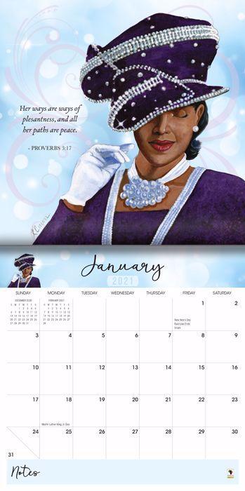 Sunday Morning: Women of the Church (2021 African American Calendar ...