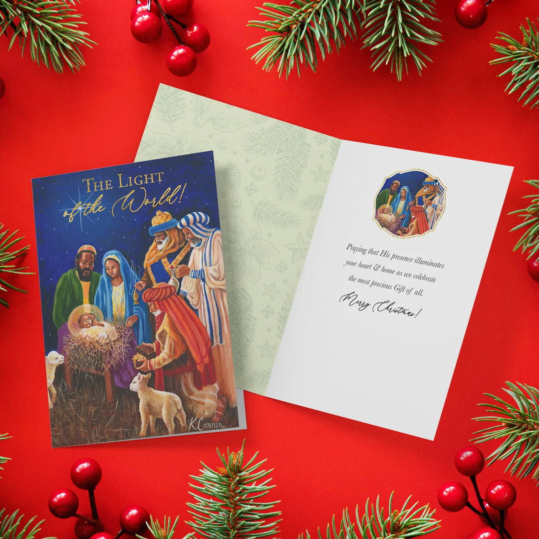 The Light of the World by Keith Conner: African American Christmas Card ...