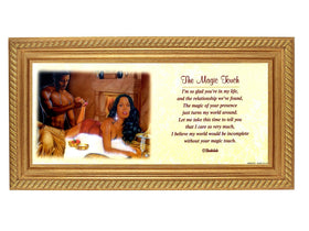 The Magic Touch by Barry B and Shahidah (Gold Rope Frame)