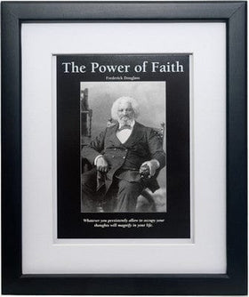 The Power of Faith: Frederick Douglass by D'azi Productions (Framed)