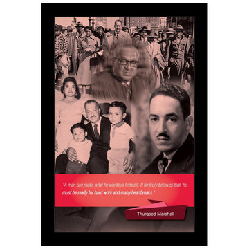 Thurgood Marshall Poster and Sankofa Designs