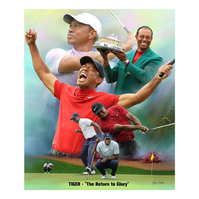 Tiger Woods: A Return to Glory by Wishum Gregory