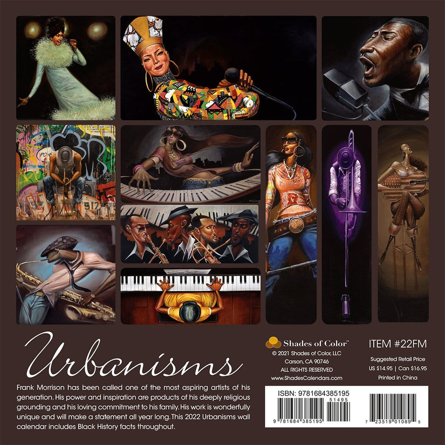 Urbanisms by Frank Morrison: 2022 African American Wall Calendar – The ...