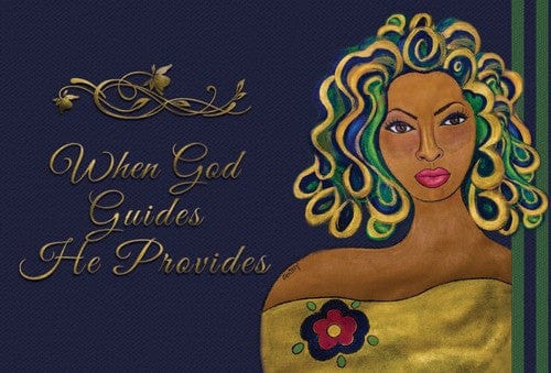 When God Guides He Provides Magnet by Sylvia 