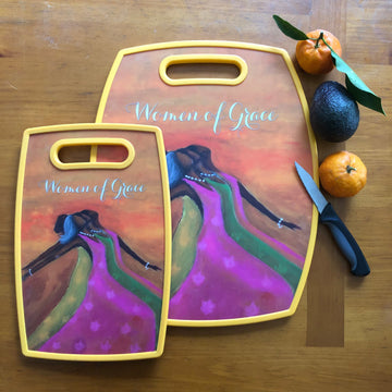 Women of Grace by Kerream Jones: African American Cutting Board