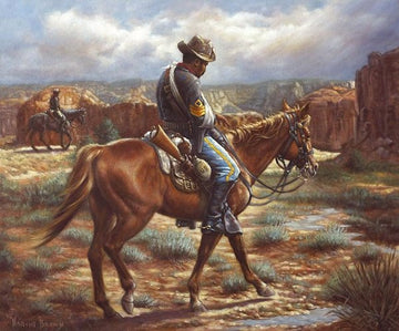 Wounded in Action (Buffalo Soldier) by Harvie Brown