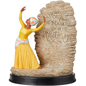 Your Name is Victory: African American Praise Dancer Figurine